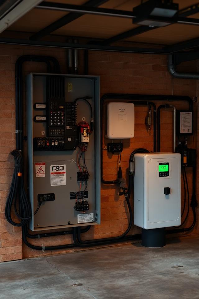 Electrical — 200A panel upgrade & EV charger installation